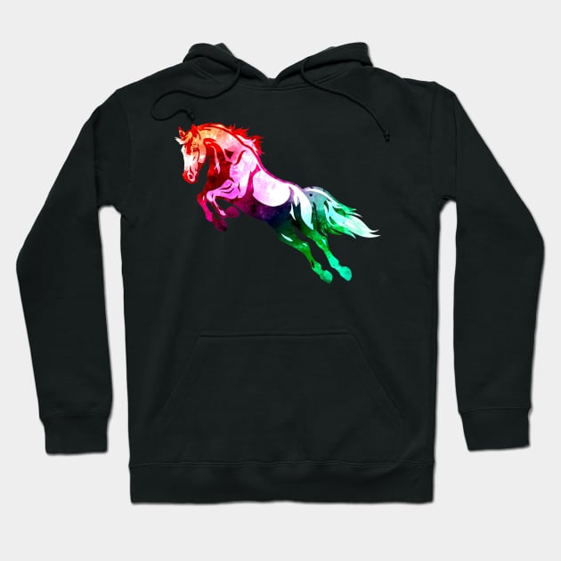 Funny Horse T-Shirts Hoodie by fioruna25